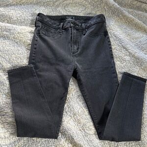 Abercrombie & Fitch Dark Gray Jean Leggings